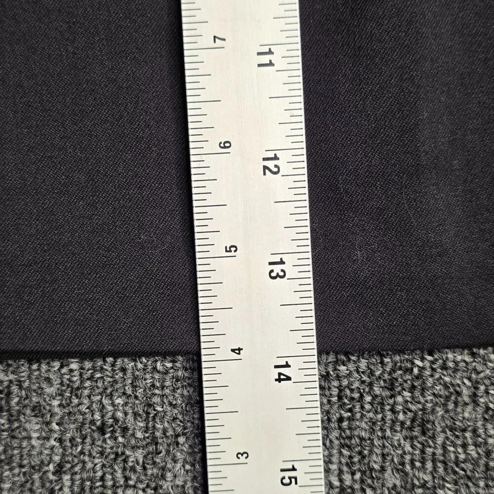 H&M Divided Women’s 10 Black Mini Straight Skirt Side Zip